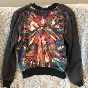 Nicole Miller printed top